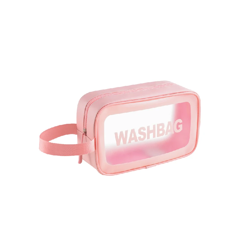 Wholesale Waterproof Portable Make up Accessories TPU Toiletry Makeup Cosmetic Bag