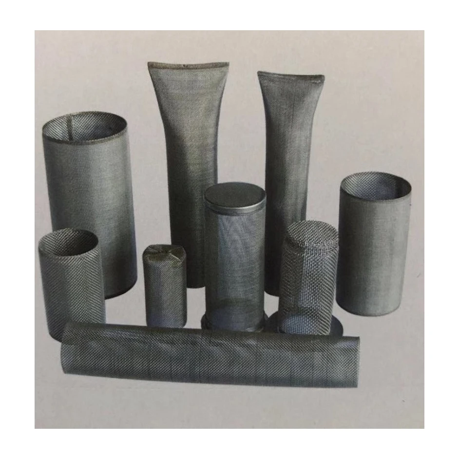 stainless steel gas-liquid separate filter/knitted wire mesh filter knitted wire mesh tube