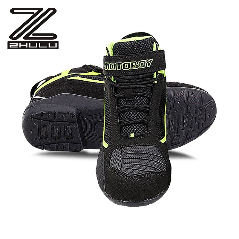 Summer breathable Motorcycle Riding Shoes for Men motorbike racing boots