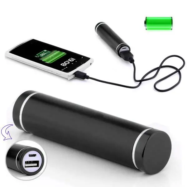 Portable Charger with LED Flashlight,2600mAh Power Bank mobileCharger ,Mini Portable External Battery Pack