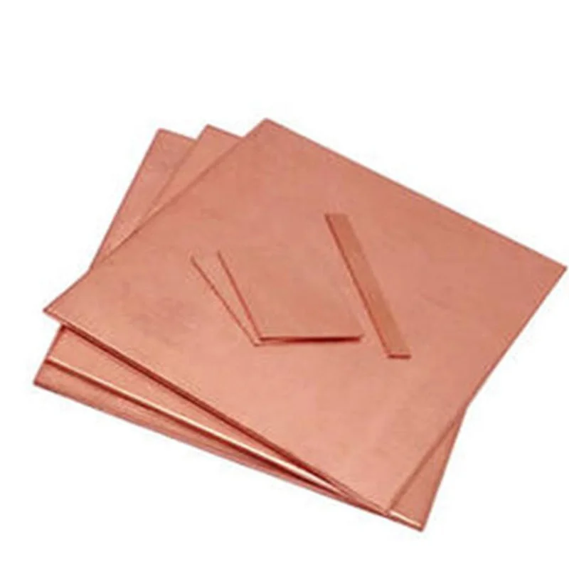 Copper plate custom cutting 99% copper  for export C11000 T1 T2 copper sheet