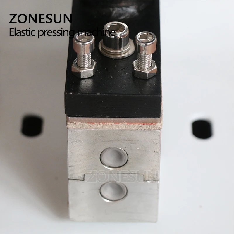 ZONESUN ZY-819G  High Frequency Semi Automatic Shoelace Hot Stamping Creasing Leather Embossing Machine Heat Press Machine