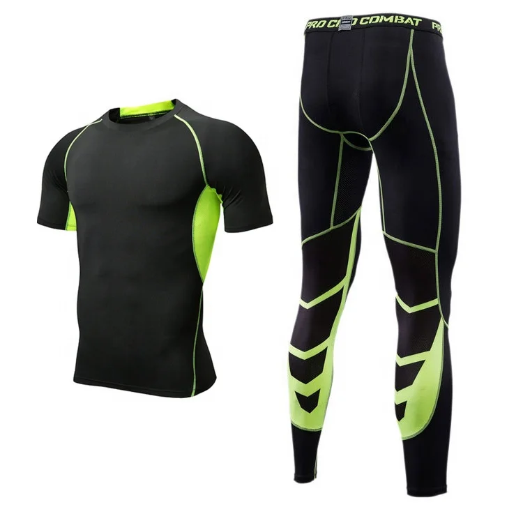 Wholesale Sportswear Fitness Gym Tights Workout Clothing Yoga Suits With Logo