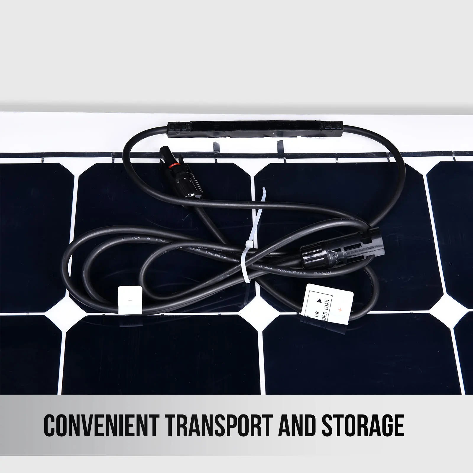 Portable 150W Monocrystalline Silicon Solar Panel Flexible Modules Widely Use for 300W and 50W Power Applications