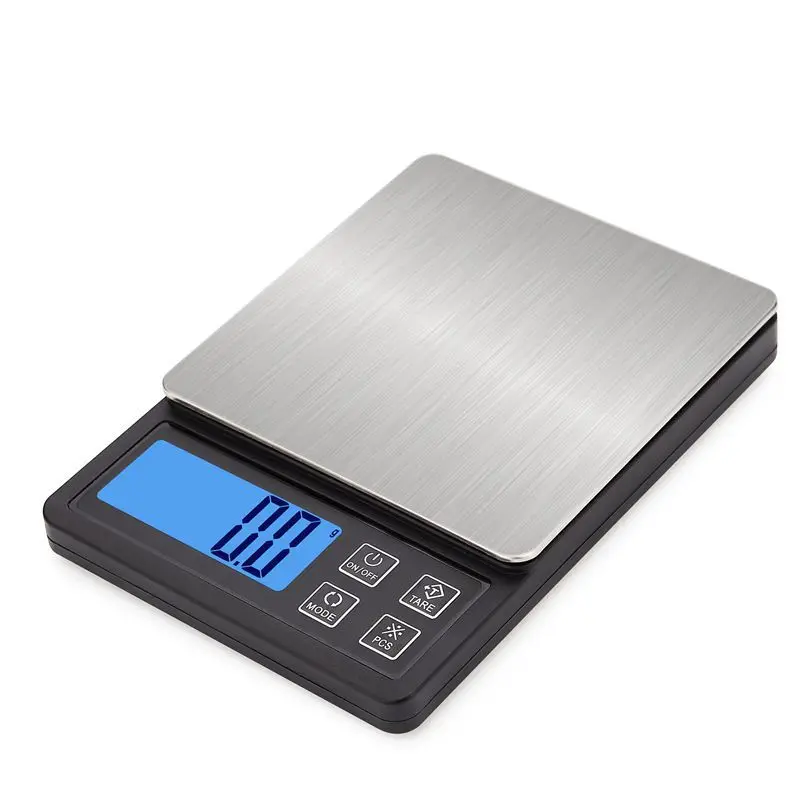 
3kg 600g 0.01g Food Digital Kitchen Scales Usb Electric Power Supply Scale Weighing Digital 