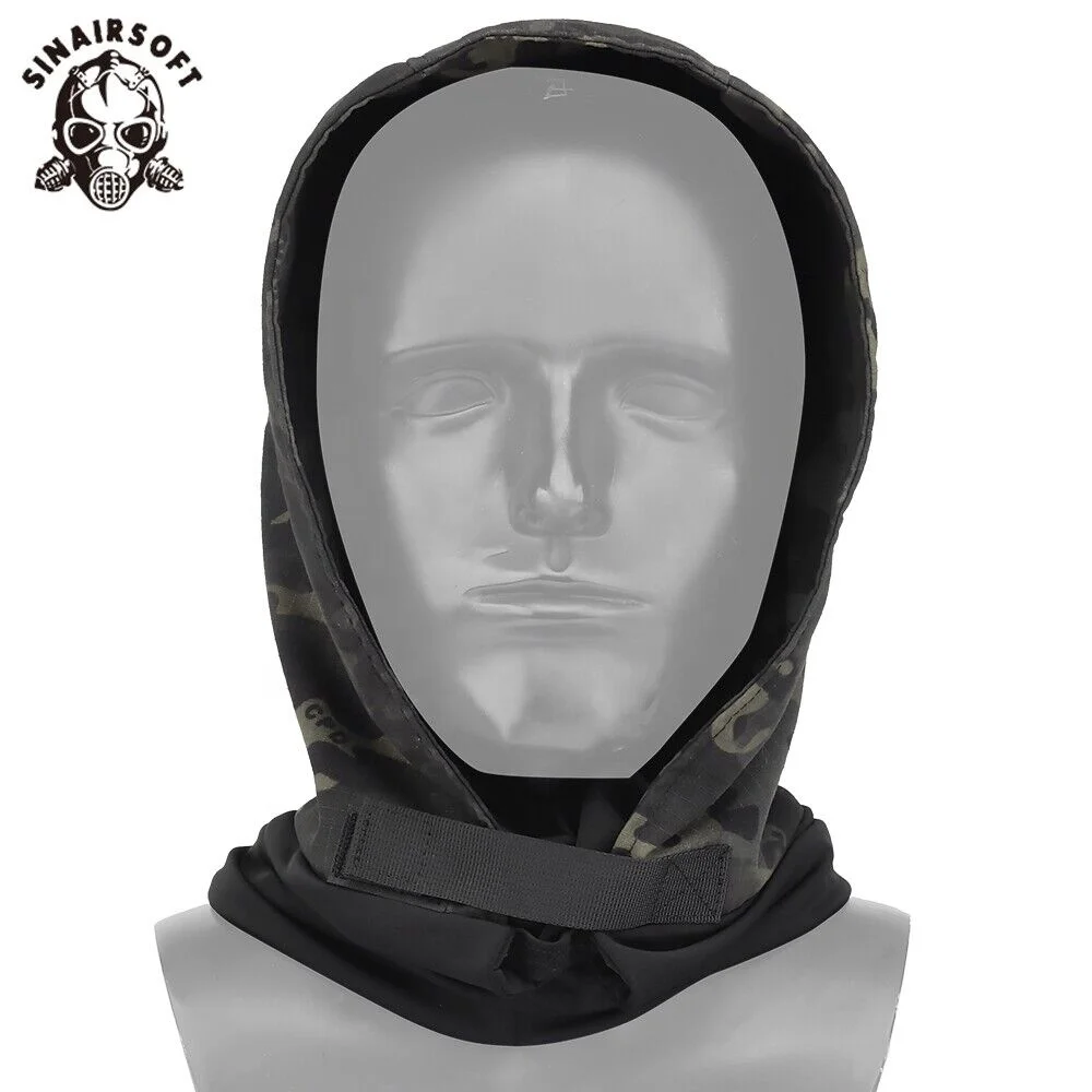 Tactical Half Face Mask Assassin Balaclava Hood Protection Masks