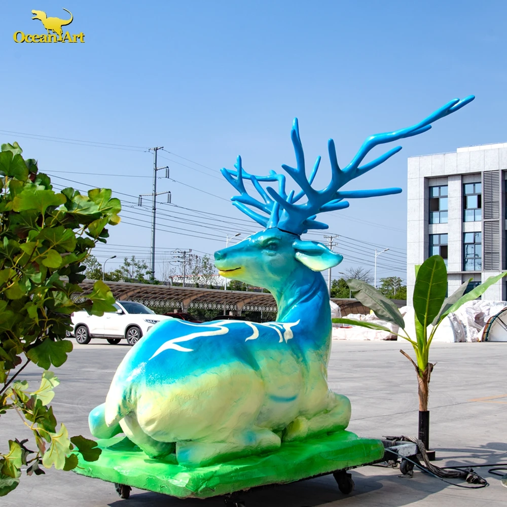 Amusement Theme Park Simulation Animal Model Animatronic Model for Sale