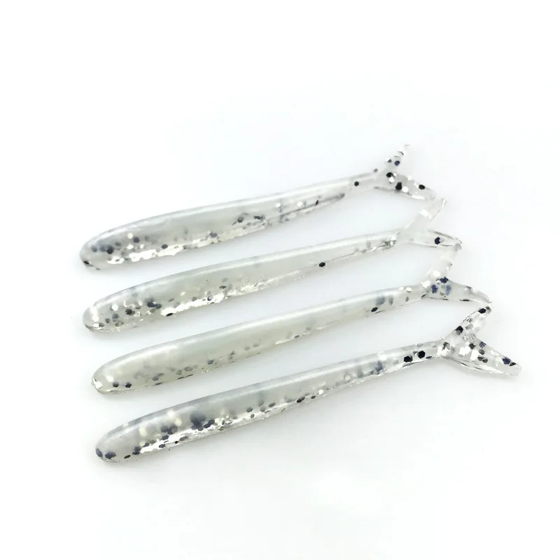 Discount Manufacture directly sale 6cm 1.27g  soft scissors tail fishing lure
