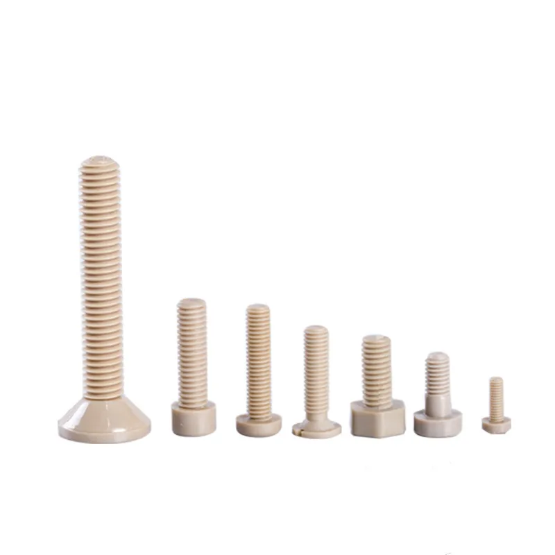 High Precision Machining Adapters PEEK Screws PEEK fasteners