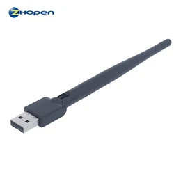 factory price ralink RT5370 chipset 5db antenna wifi 150mbps usb wireless wifi adapter for tablet android tv box