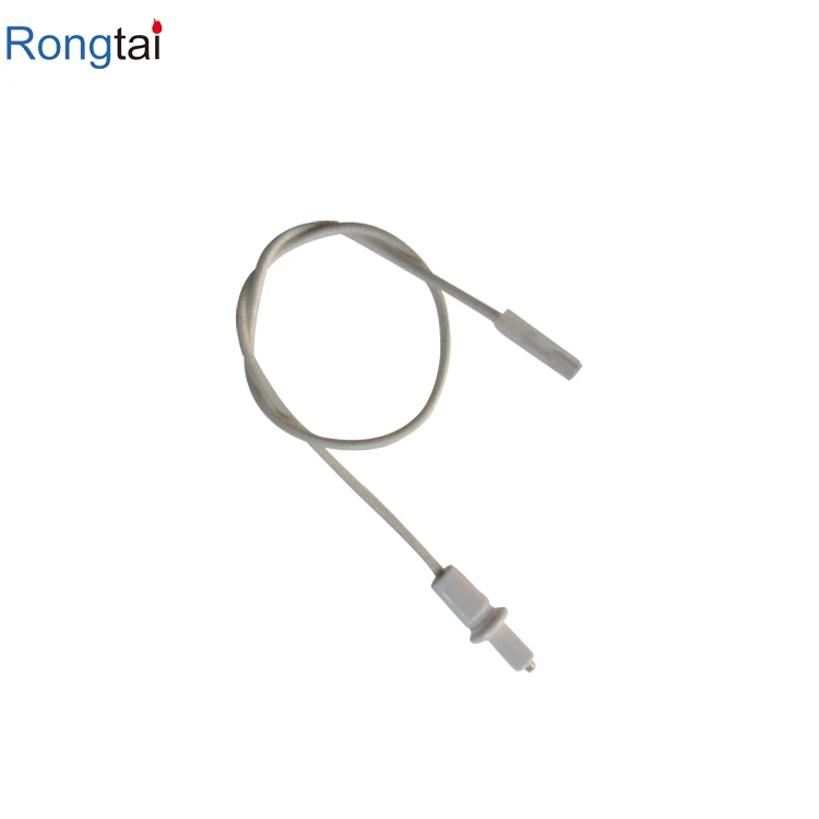 2Pc 38Inch Ignitor Wire & Ceramic Electrode Assembly,Ignition Electrode Can DIY Bending for Gas Ceramic Plug Ignition