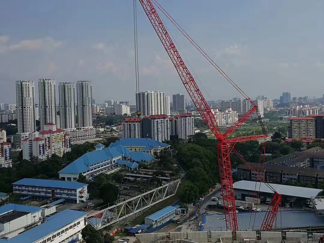 Hot Sale High Quality Good Performance China Famous Brand SCC6500A Crawler Crane Lifting Height 650Ton Mobile Crawler Crane