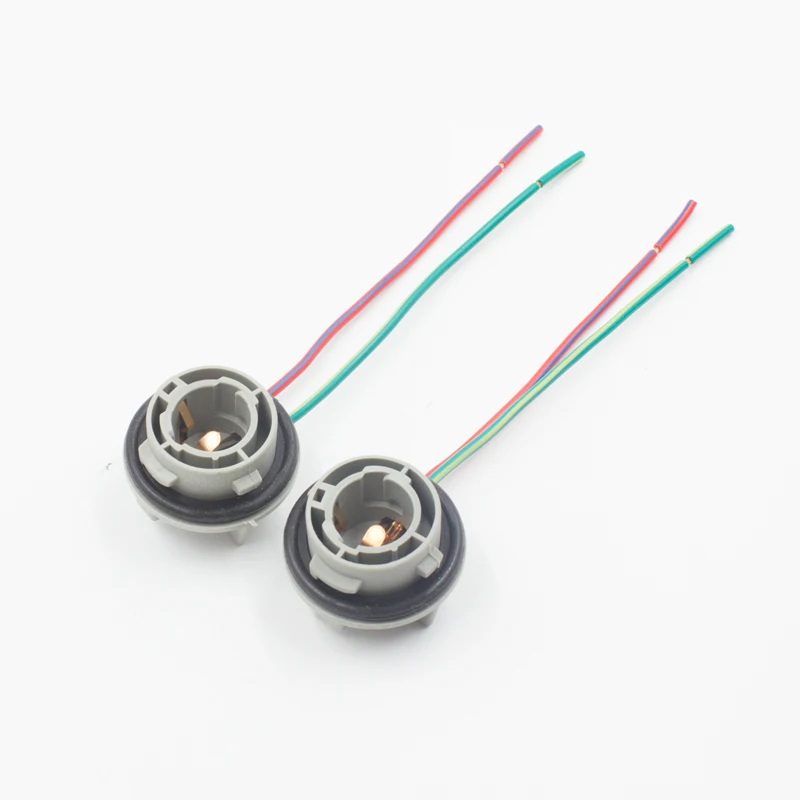 T25 T20 S25 7440 7443 11156 3156 3157 LED BULB holder adapter for car fog lamp reverse lamp 3156 3157 bulb socket base holder