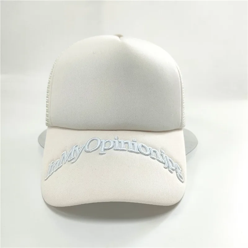 Manufacturer Supplier Assorted Xl Size 8 Trucker Hat Maroon And White Trucker Hat Hard Brim Cute 3D Recycled Trucker Hat