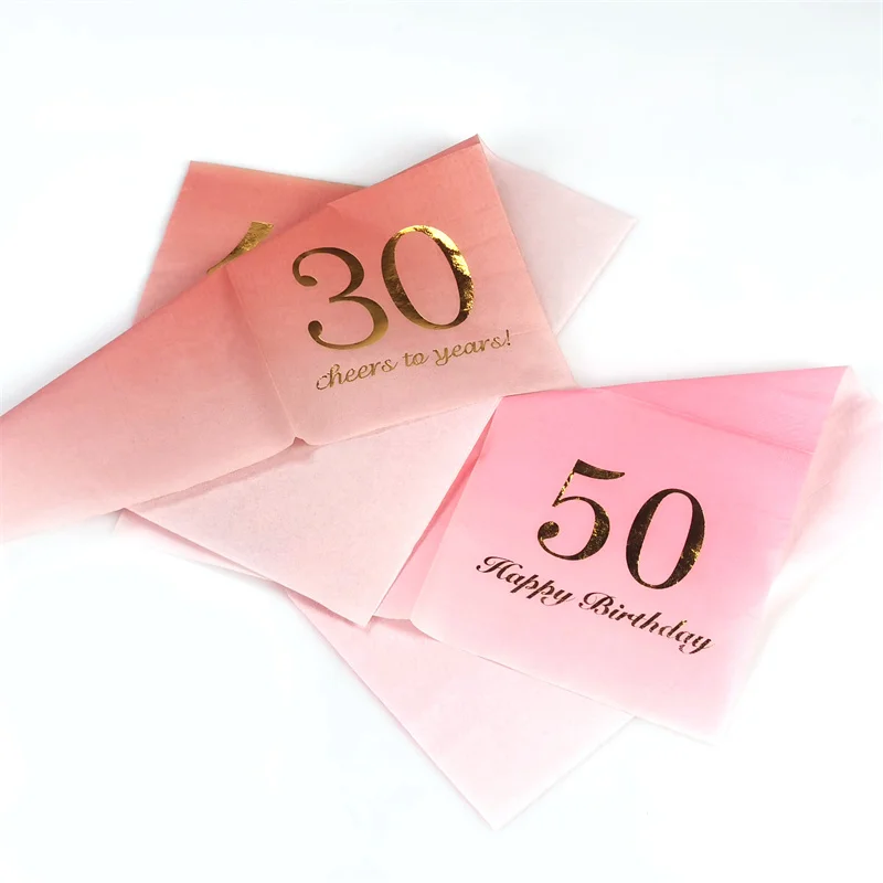 Manufactures tissue Paper Napkins table napkin printed tissue paper for restaurant