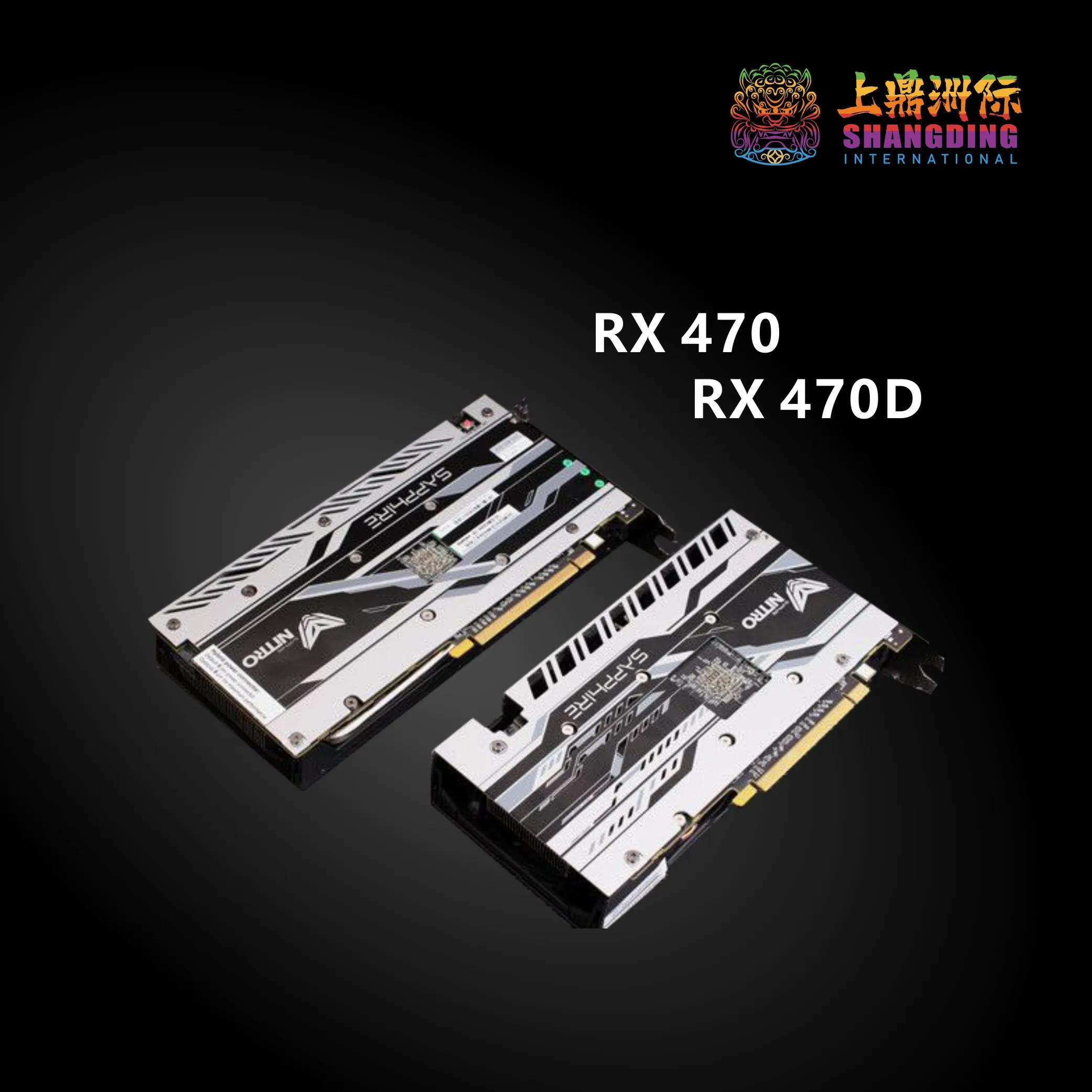 
SAPPHIRE RADEON 4G D5 ULTRA PLATINUM OC AMD MSI Sapphire Radeon RX 470 RX570 RX580 GPU graphics card for EOS ETH Bitcoin Mining 