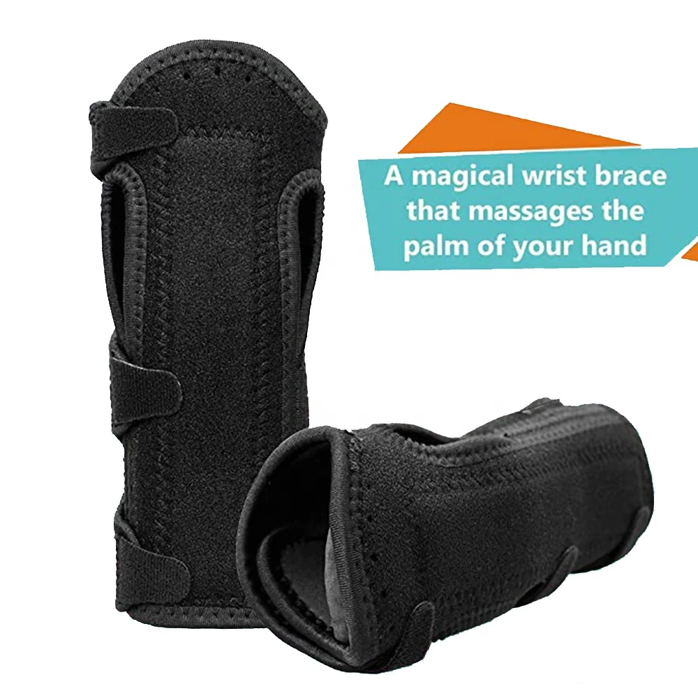 Universal Size Protective Wrist Brace Adjustable Flexible Wrist Tube Wrist Brace For Men And Women