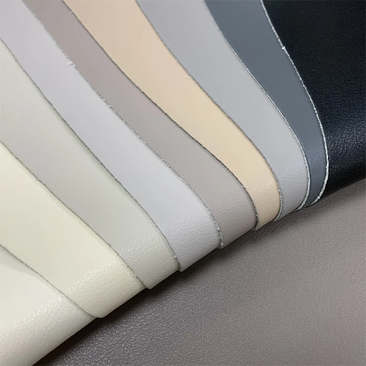 hydrolysis resistance waterproof breathable PU printed artificial synthetic suede microfiber leather roll for furniture