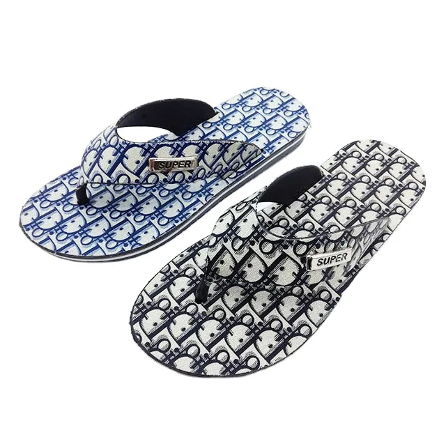 China supply outdoor cheap price fashion pvc beach flip flop men slippers sandal