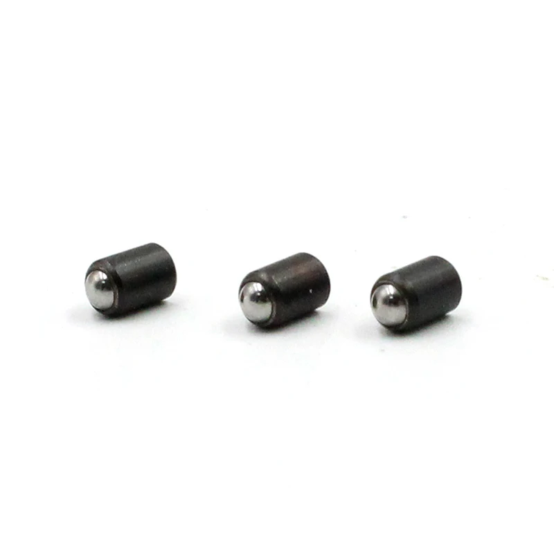 12mm stainless steel spring ball plunger PLUNGER SET SCREW M3 black  smooth spring plungers