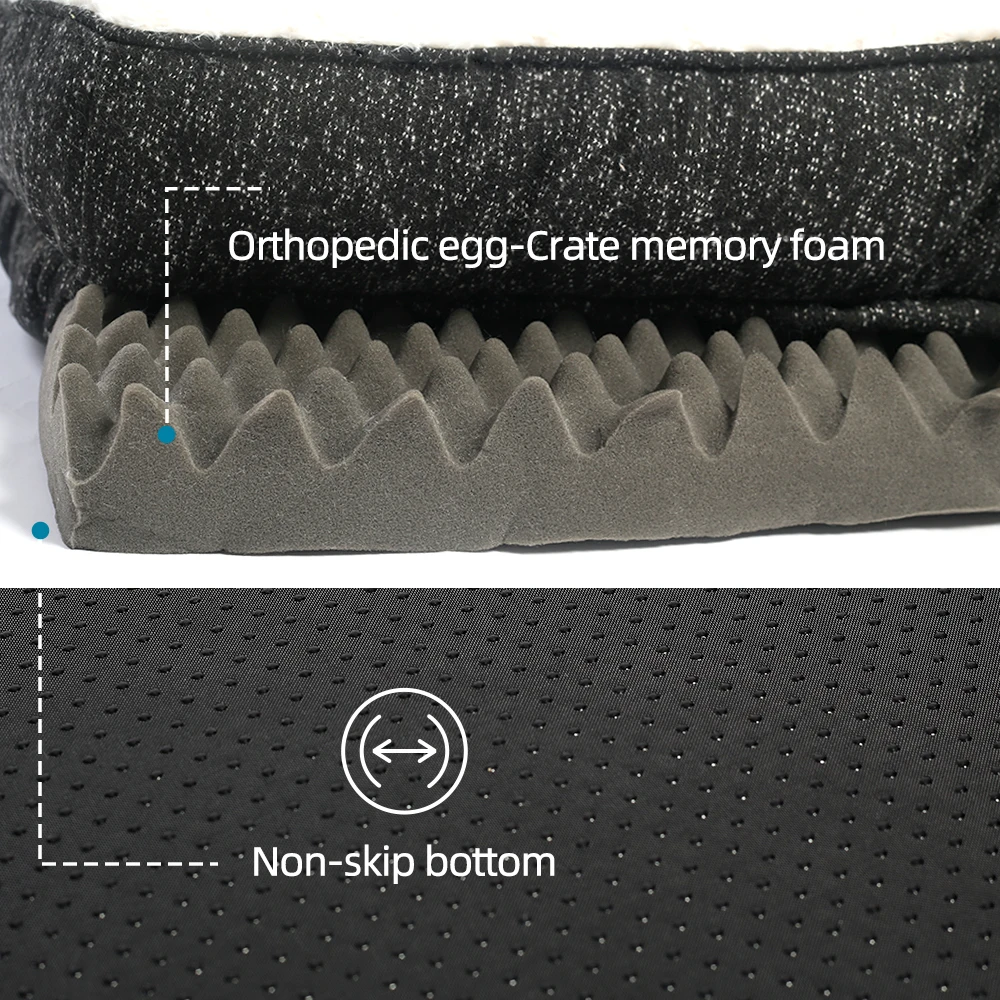 Ортопедическая кровать для собак больших моющийся диван с эффектом памяти