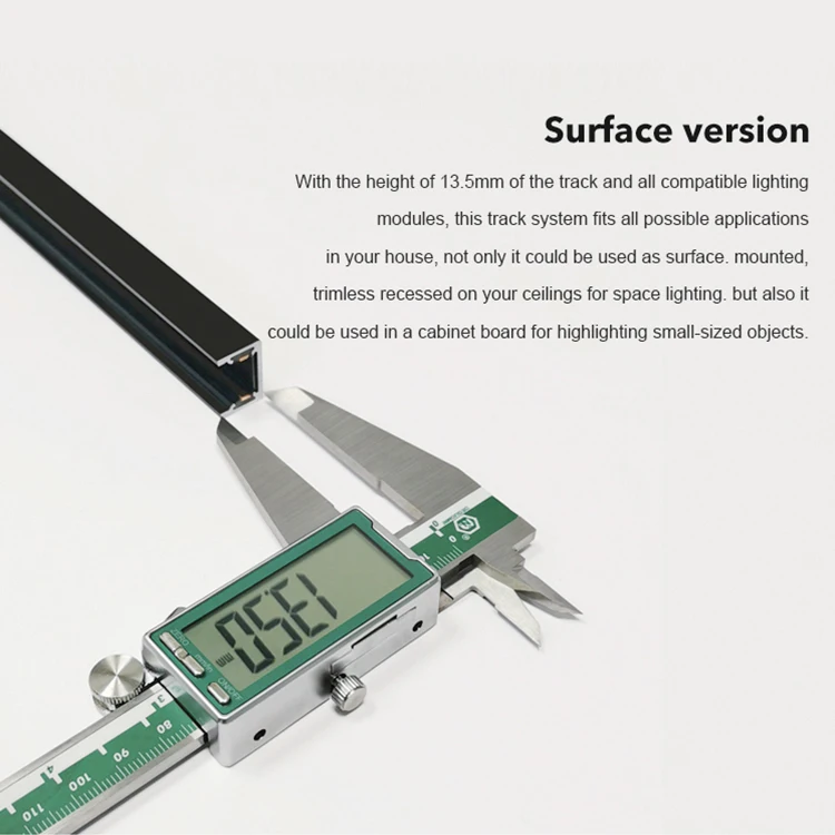 New Design Retail Shop Indoor Anti Glare Rail Lamp 48v Aluminum Smart Led Magnetic Track Light