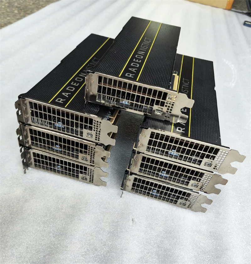 Factory Wholesale Radeon VII mi50 16GB HBM2 Graphics Card mi50 8+8pin MI50 GPU Radeon VII mi50