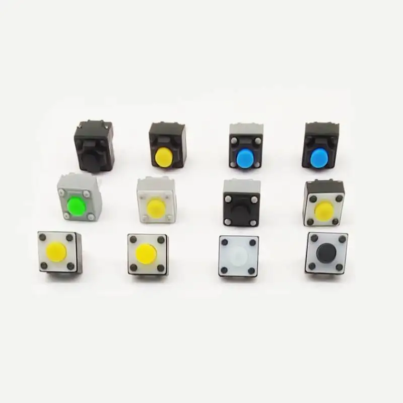 Electronics Accessories 6*6*7.3 Button Mini Mouse Lightly Press 2-PIN Micro Switch Environmentally Friendly Switch