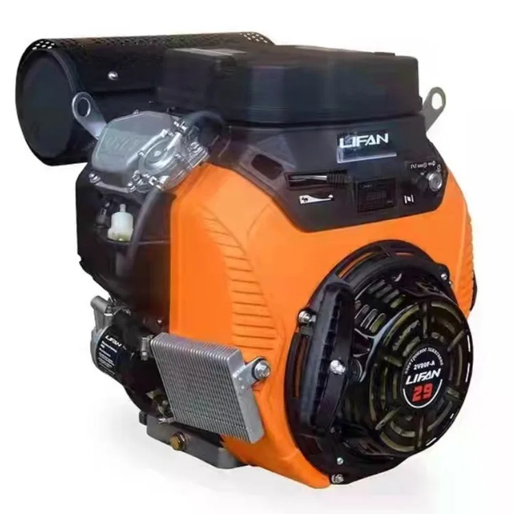 27hp бензиновый двигатель V двухцилиндровый Электрический для