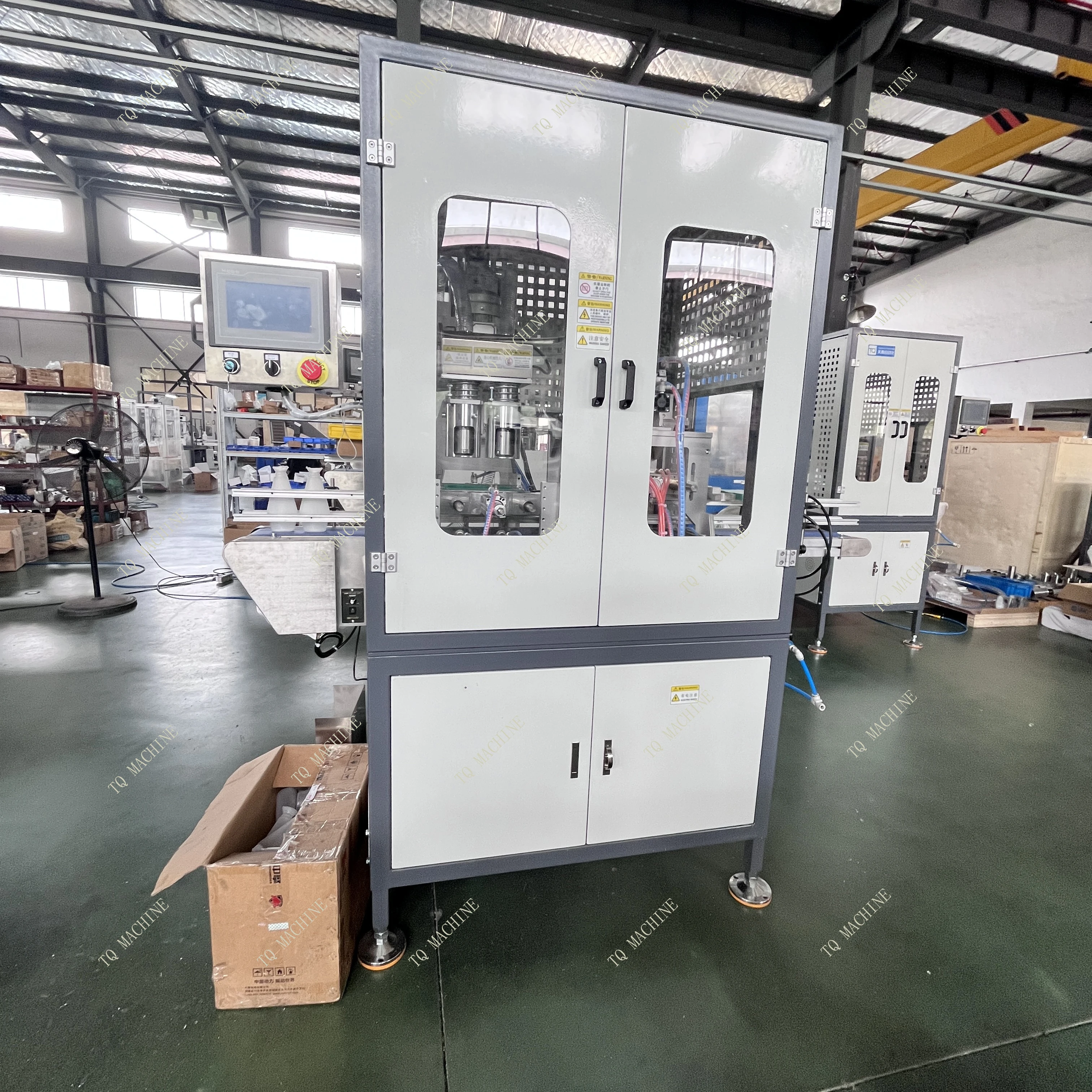 Automatic bottle neck cutting machine trimming machine