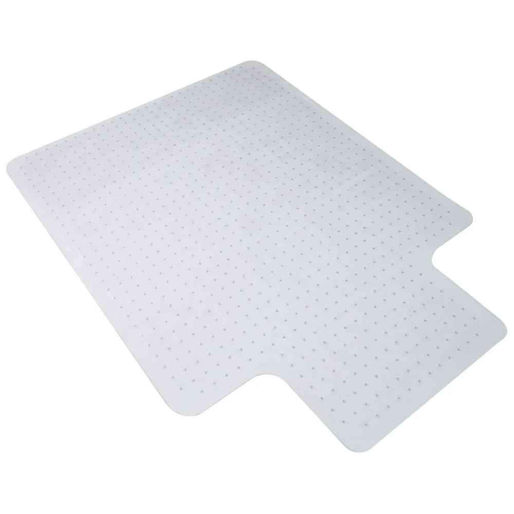 CF Factory Wholesale Heavy duty Transparent Plastic Vinyl PVC Nailed Desk Chair Mat on Carpet For Carpet Floor