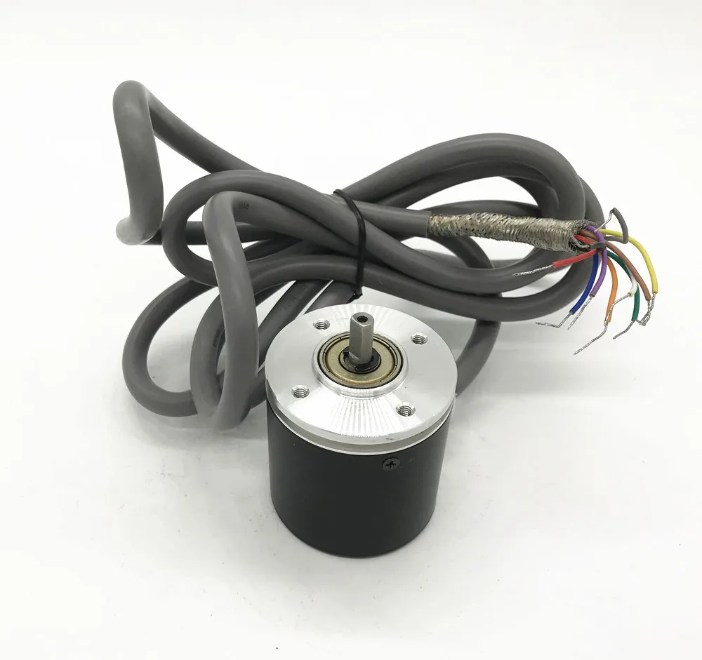 Absolute Encoder 50MM optical 8bits 9bits 10bits 11bits 12bits Absolute Rotary Encoder Gray Code Singal IP67