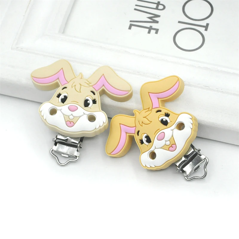 2021 Hot Sell Baby Pacifier For Baby Bottle Nipple Dummy Holder Case Silicone Chain Soother Clip