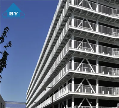 High Quality 3D Model Industrial Light Weight Prefabricated Steel Structure Apartment Modular Building Hotel Buildings