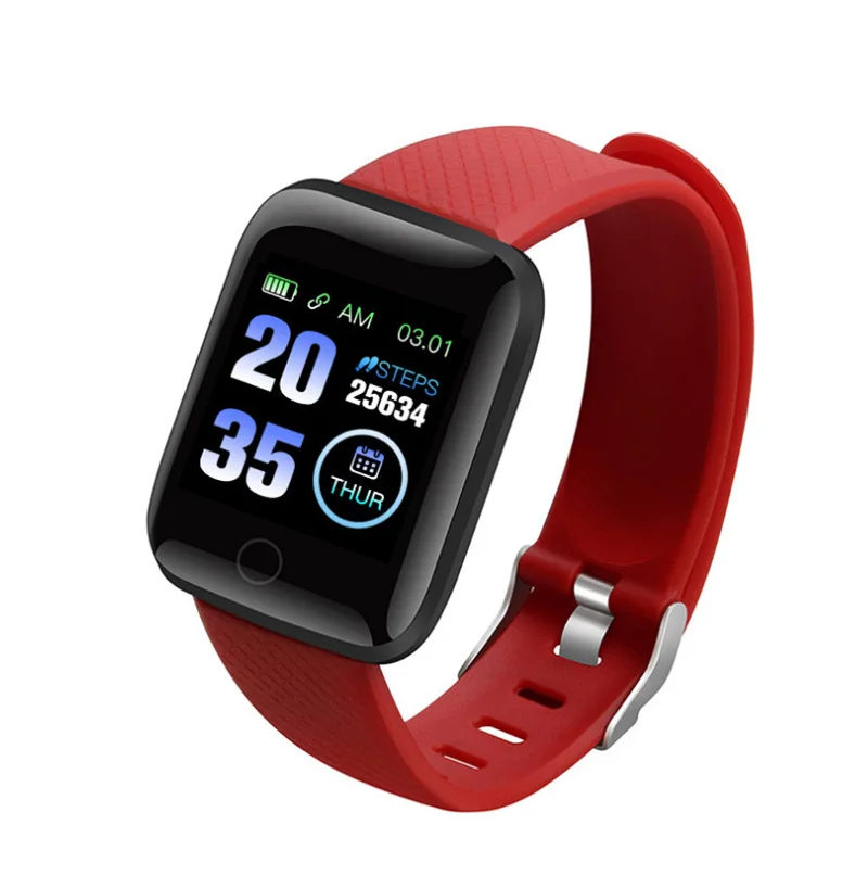 
Promotion 116plus Sport Smart Watch 116 plus Smart Bracelet Large Screen Pedometer Heart rate IP67 Waterproof 