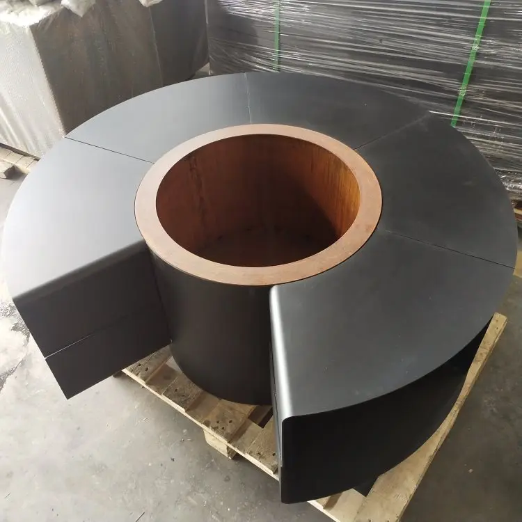 Outdoor Fire Brazier Oven Fire Pit Garden Fireplace and Grill