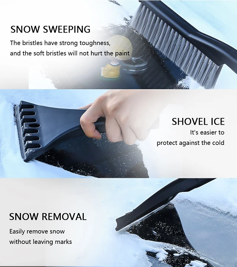 Snow Removal And Defrosting Tools Car Brush Winter Snow Removal Shovel Sigma Brushes