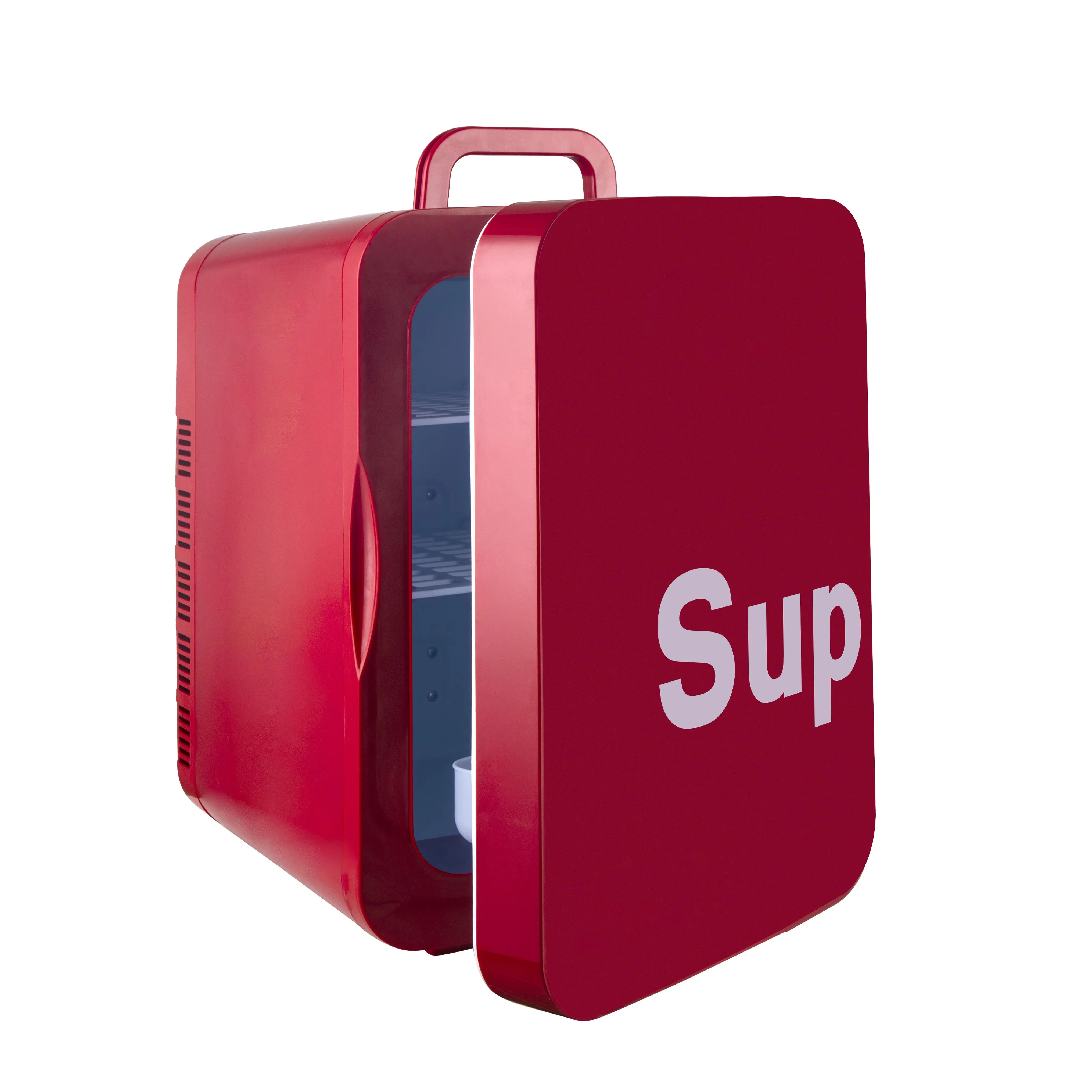 Электрический автомобильный домашний холодильник 8 л 220 В/12 В для автомобиля/дома мини-холодильник двойного назначения охлаждающие банки общежития охладитель