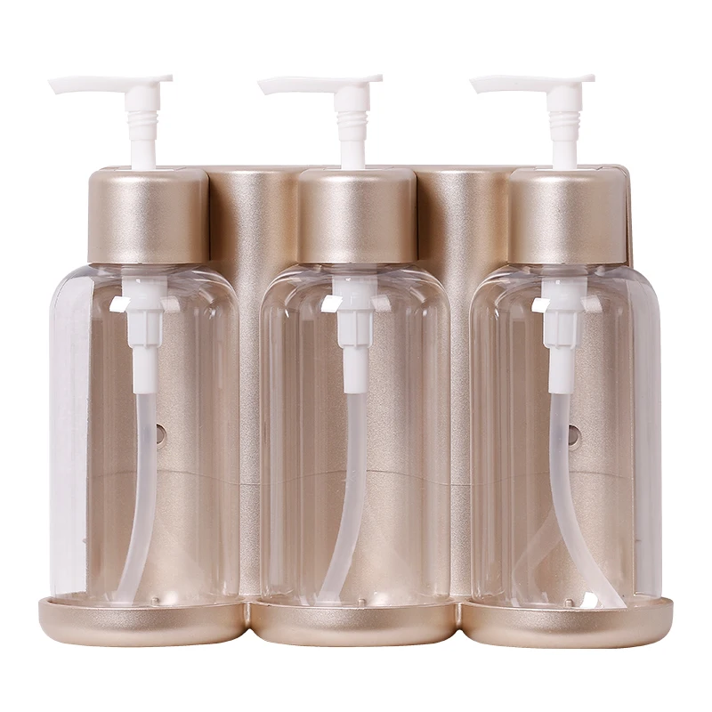 Soap Bottle Dispenser Triple Bottle Wall Mounted Soap Dispenser Wallmount Soap Dispensers