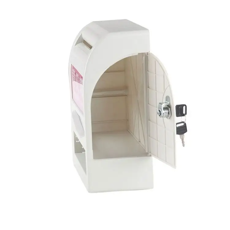Custom Public Suggestion Box Mailboxes Plastic Charity Donation Letter Box With Lock ballot boxes