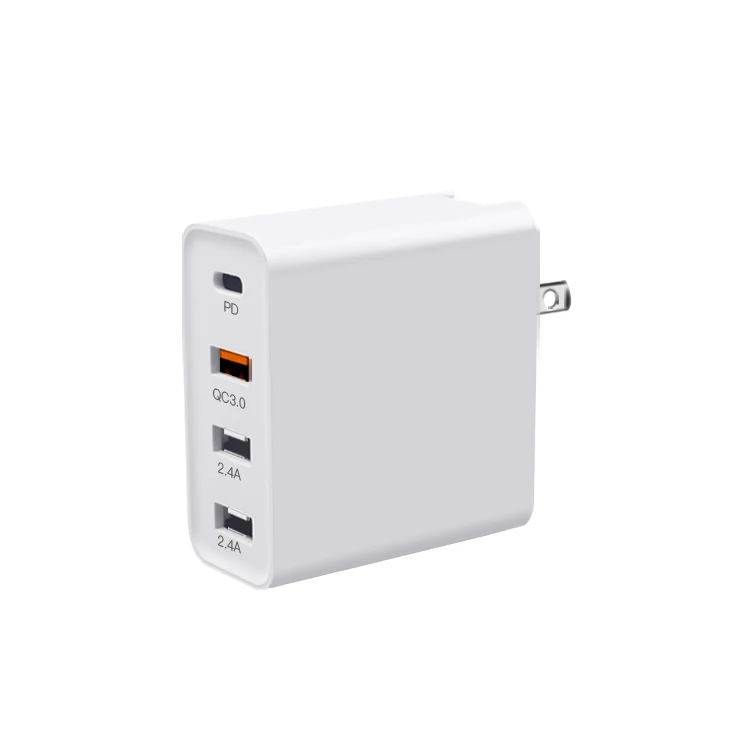 
EU/US/UK/AU plug multi 48W 3 USB port and type c PD quick data transfer wall charger adapter 