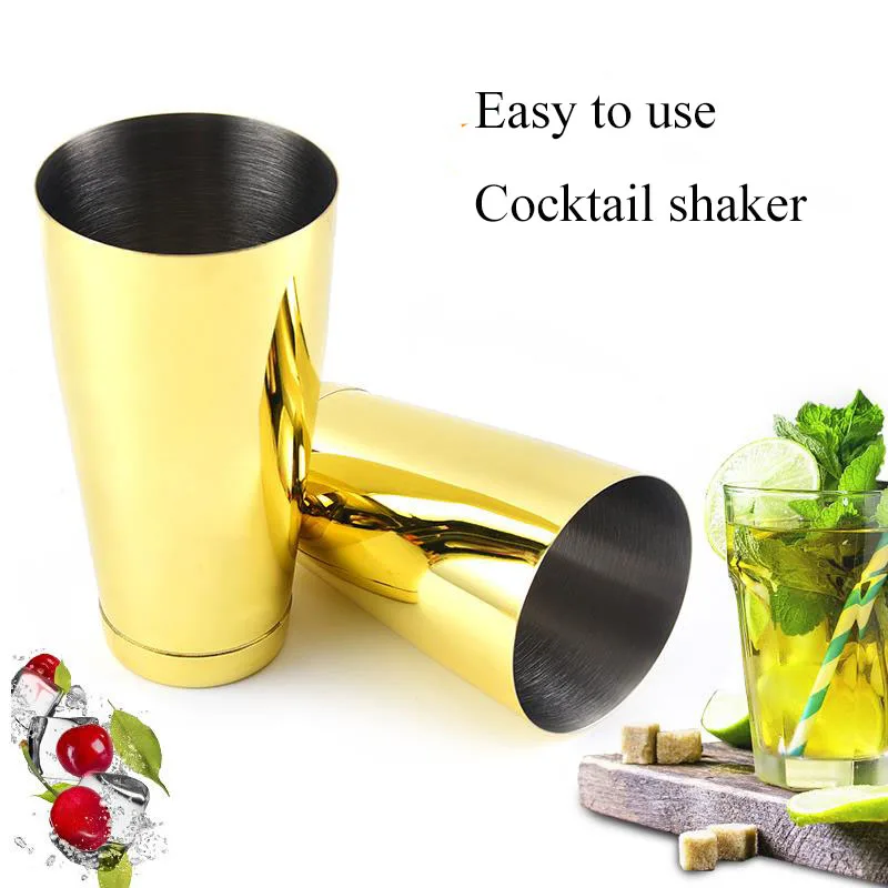 Stainless Steel 2 Piece 28oz Boston Cocktail Shaker Tins Pro Bar Shaker Boston Shaker Set
