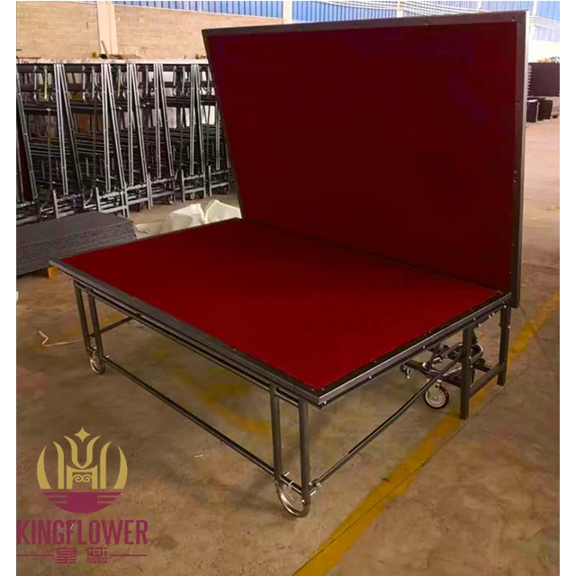 Портативная Свадебная Складная сценическая платформа/мобильная концертная сцена