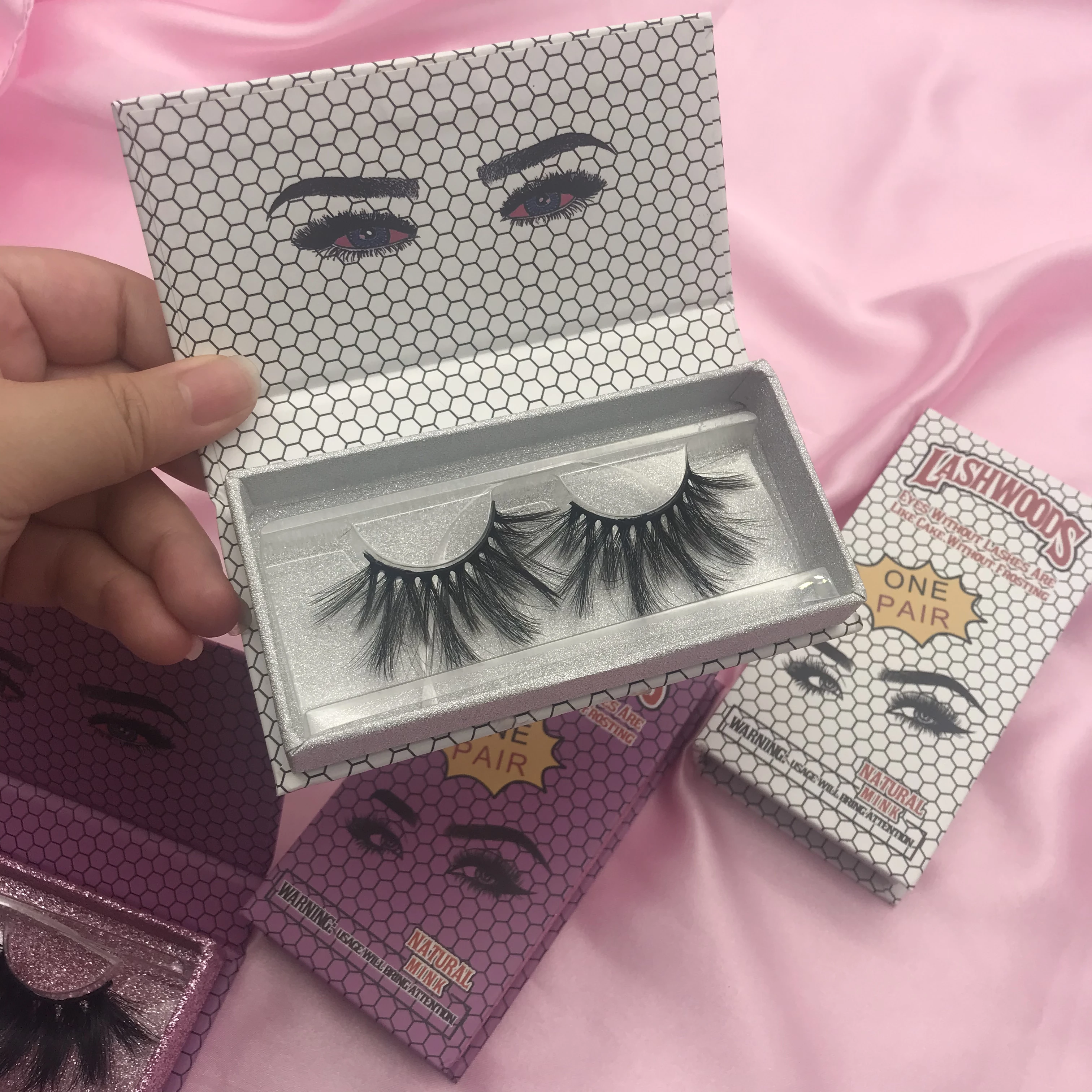 New Arrivals lash custom box rhinestone boxes lash packaging custom logo eyelash boxes