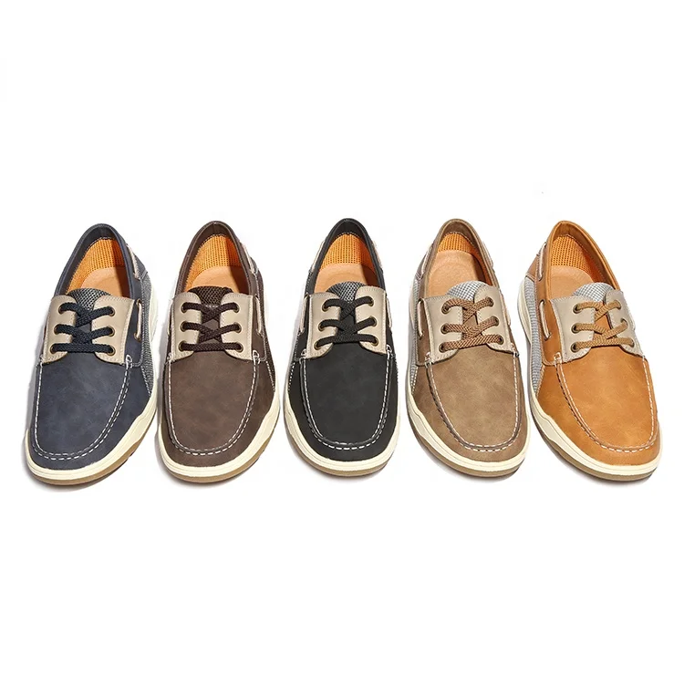 New product export quality trendy design wholesale boat shoes casual for men