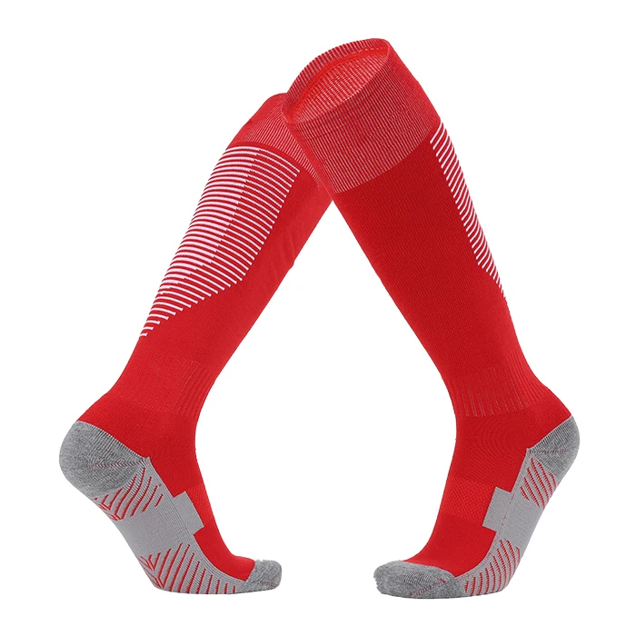 Breathable Knee High FOOTBALL SOCKS Cotton Unisex soccer football socks Soccer Socks custom