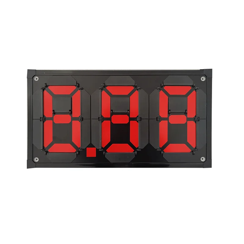 Magnetic Flip/ FLIP 7 segment light reflection display for gas station 8.88