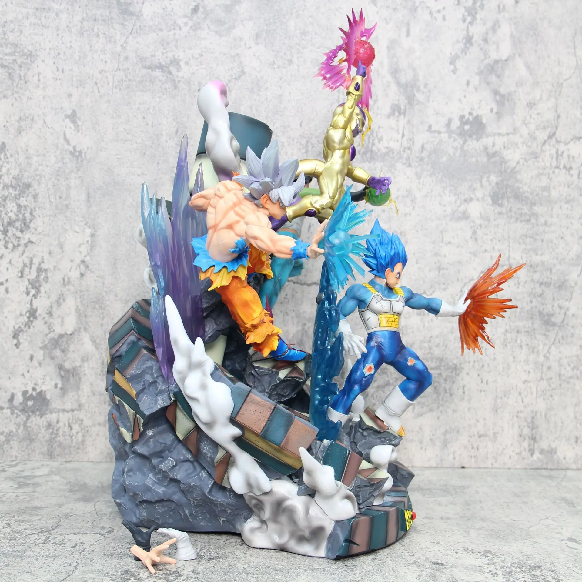 Hot Japanese anime 52cm GK Dragon Balls Chikara no Taikai Tournament of Power Goku Vegeta Frieza Android 17 Action Figure