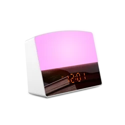 alarm clock wake up light alram clock with radio