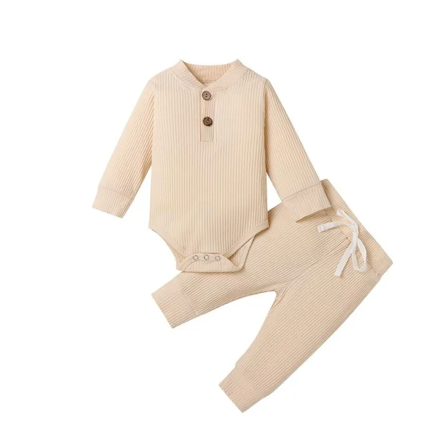 
High Quality Jumpsuits Designs Long Sleeve Top Bodysuit Custom Spring Baby Clothes Boys Infant 